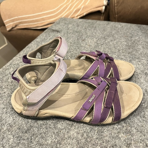 Teva Shoes - TEVA TIRRA DEEP LAVENDER GRADIENT SANDALS Size 8.5